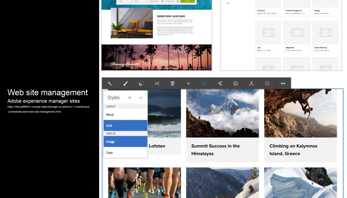 Web site management